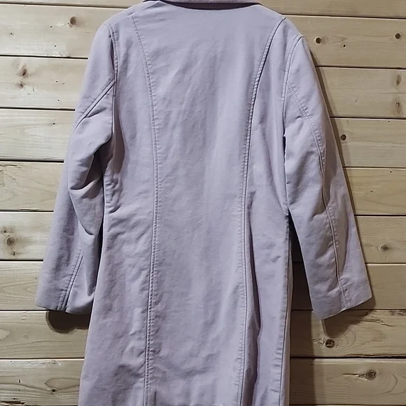 Burberry Trench Coat Pastel Pink Size 10 Preloved Girls - Picture 7 of 9